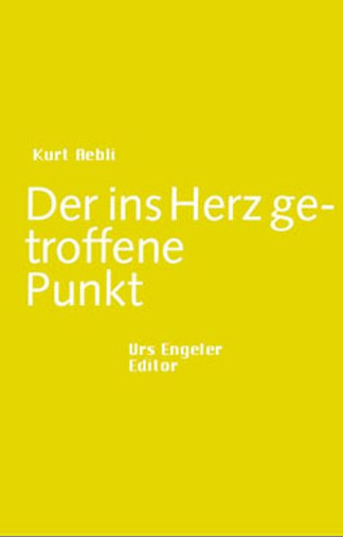 Cover von Der ins Herz getroffene Punkt