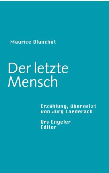 Cover von Der letzte Mensch