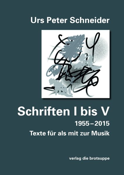 Cover von Schriften I bis V (1955-2015)