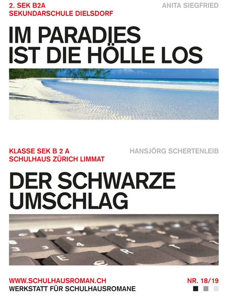 Cover von Im Paradies ist die Hölle los (18) / Der schwarze Umschlag (19)