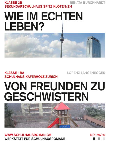 Cover von Wie im echten Leben? (59) / Von Freunden zu Geschwistern (60)