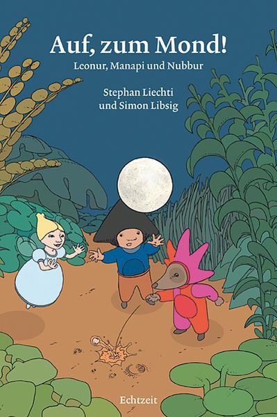 Cover von Auf, zum Mond!