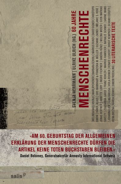 Cover von 60 Jahre Menschenrechte – ein literarisches Geburtstagsgeschenk