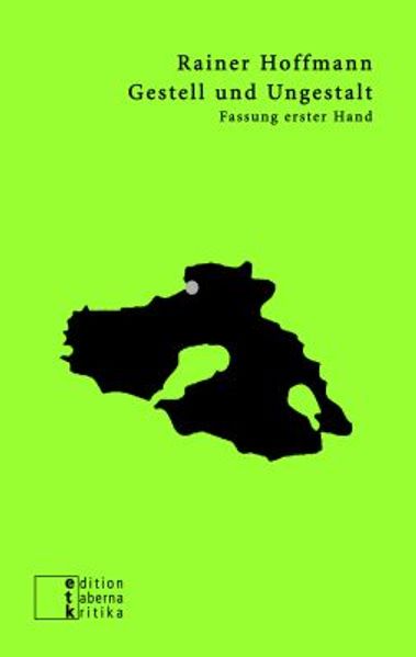 Cover von Gestell und Ungestalt