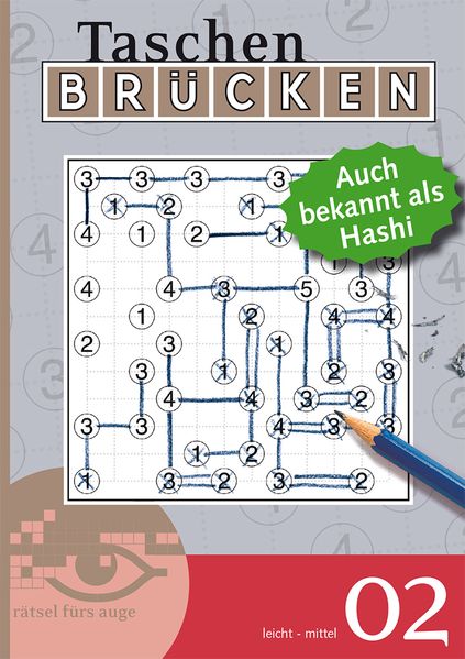 Cover von Brücken-Rätsel 02 – Auch als Hashi bekannt