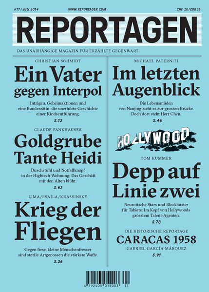 Cover von Reportagen #17