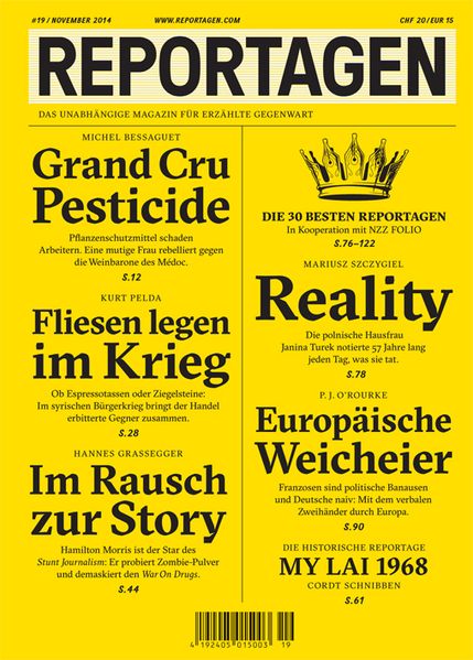 Cover von Reportagen #19