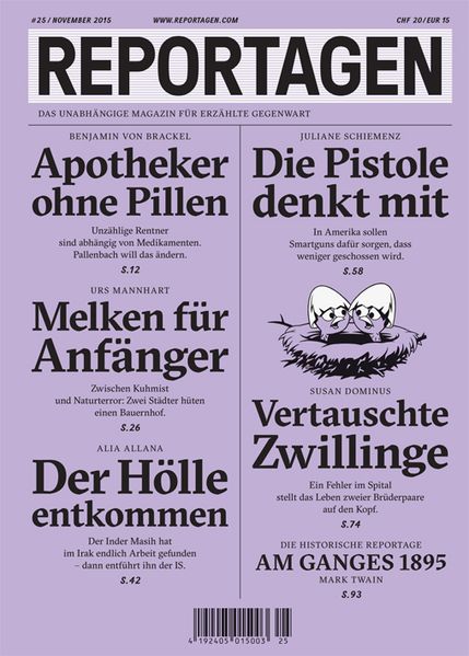 Cover von Reportagen #25
