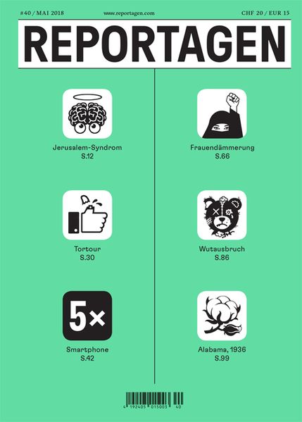 Cover von Reportagen #40