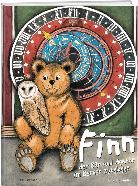 Cover von Finn der Bär und Agathe im Berner Zytglogge