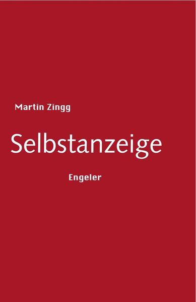 Cover von Selbstanzeige