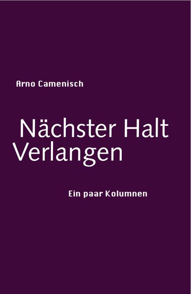 Cover von Nächster Halt Verlangen