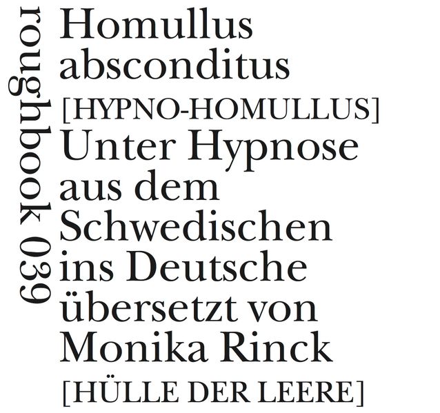 Cover von Homullus absconditus [Hypno-Homullus]