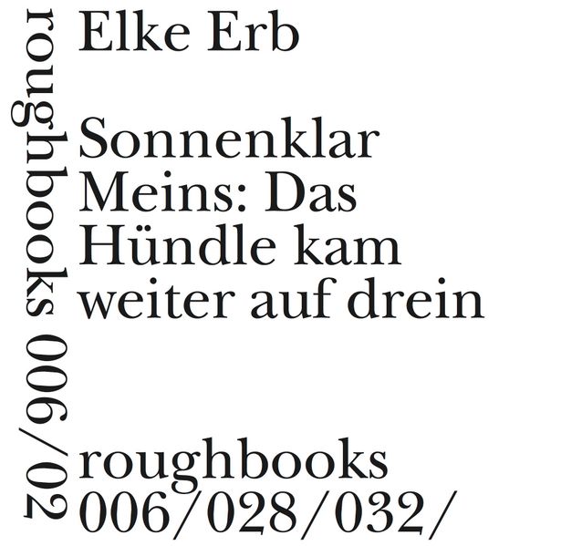 Cover von Sonnenklar Meins: Das Hündle kam weiter auf drein