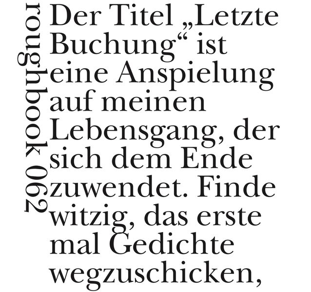 Cover von Die letzte Buchung