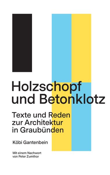 Cover von Holzbeige und Betonklotz