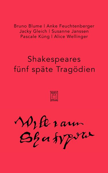 Cover von Shakespeares späte Tragödien