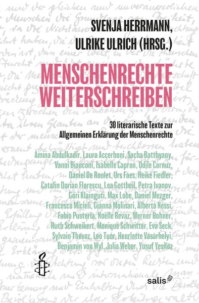 Cover von Menschenrechte Weiterschreiben