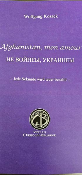 Cover von Afghanistan, mon amour