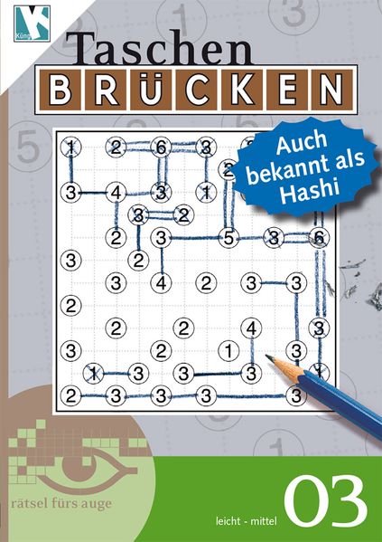Cover von Brücken-Rätsel 03 – Auch als Hashi bekannt