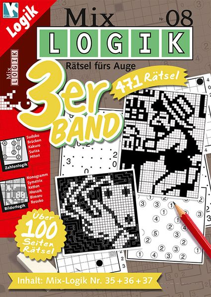 Cover von Mix Logik 3er-Band Nr. 8