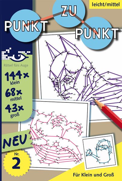 Cover von Rätselbuch Punkt zu Punkt 02