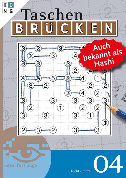 Cover von Brücken-Rätsel 04 – Auch als Hashi bekannt