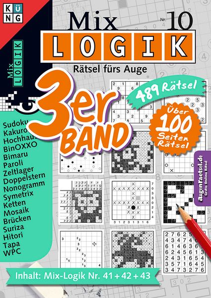 Cover von Mix Logik 3er-Band Nr. 10