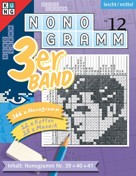 Cover von Nonogramm 3er-Band Nr. 12