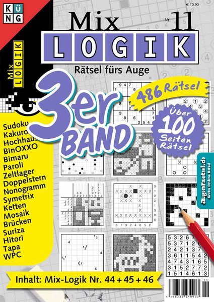 Cover von Mix Logik 3er-Band Nr. 11