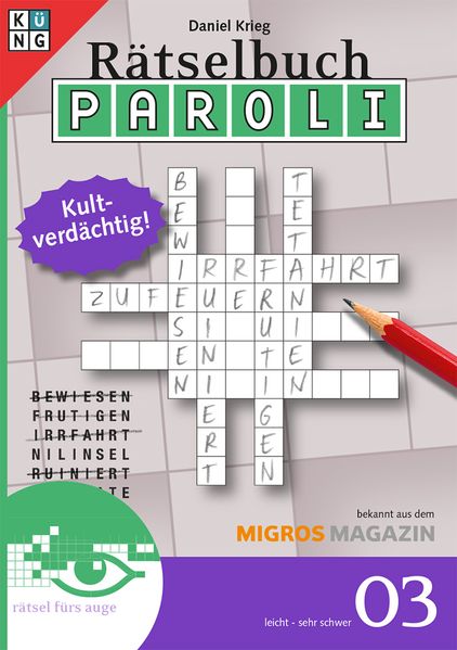 Cover von Rätselbuch Paroli 03