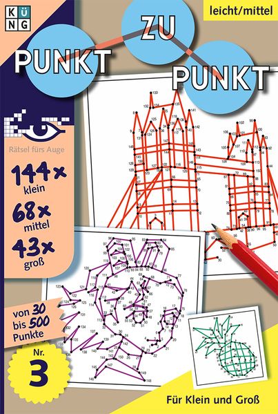 Cover von Rätselbuch Punkt zu Punkt 03