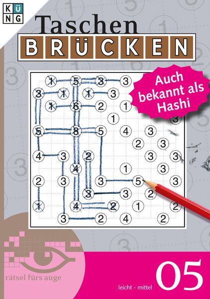 Cover von Brücken-Rätsel 05 – Auch als Hashi bekannt