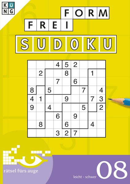 Cover von Freiform-Sudoku 08