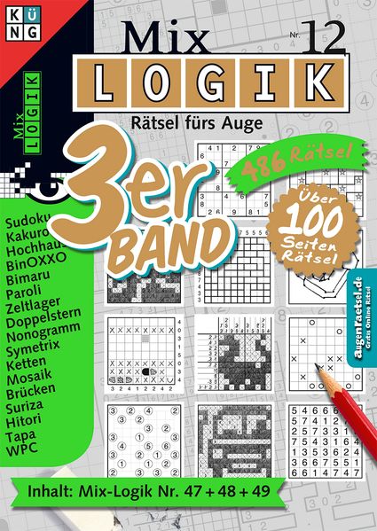 Cover von Mix Logik 3er-Band Nr. 12