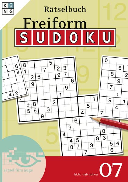 Cover von Freiform-Sudoku Rätselbuch 07