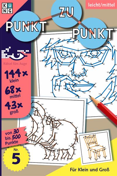Cover von Rätselbuch Punkt zu Punkt 05