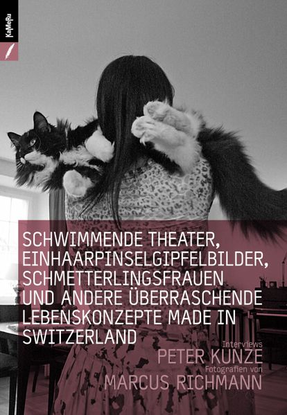 Cover von Schwimmende Theater, Einhaarpinsel-Mattehorn-Bilder und Schmetterlingfrauen