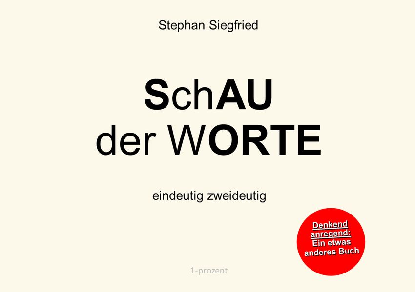 Cover von SchAU der wORTE