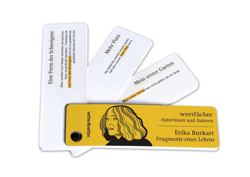 Cover von Wortfächer Erika Burkart