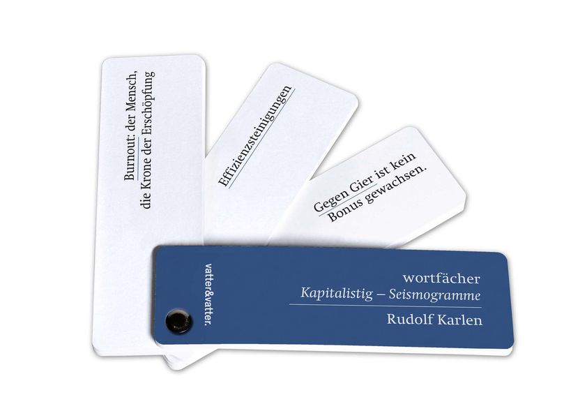 Cover von Wortfächer Kapitalistig