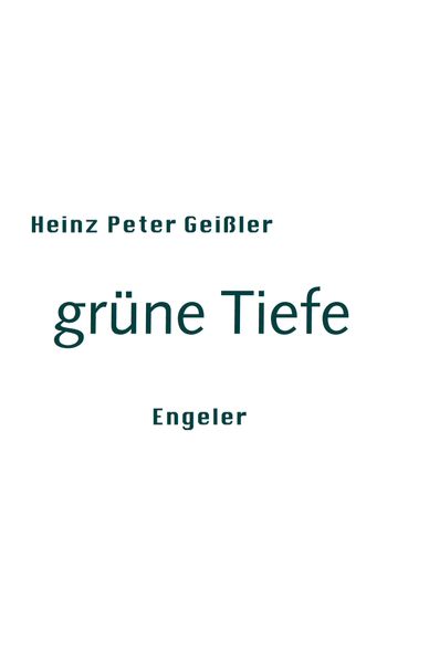Cover von Grüne Tiefe