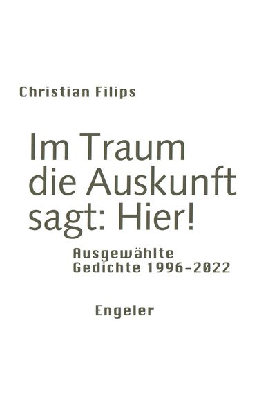 Cover von Im Traum die Auskunft sagt: Hier!