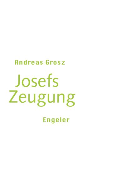 Cover von Josefs Zeugung