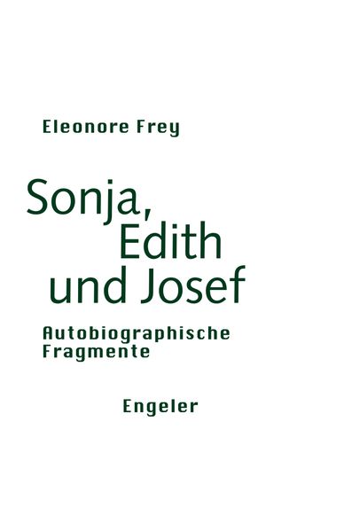 Cover von Sonja, Edith und Josef