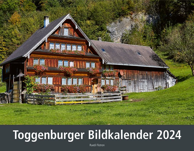 Cover von Toggenburger Bildkalender 2024