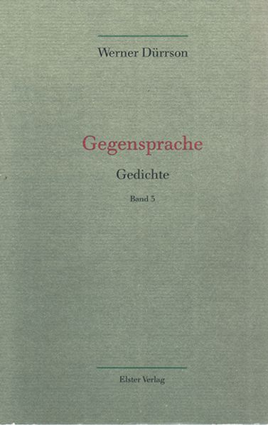 Cover von Gegensprache