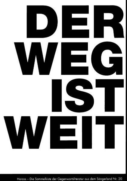 Cover von Harass – die Sammelkiste der Gegenwartsliteratur aus dem Sängerland
