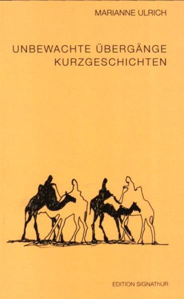 Cover von Unbewachte Übergänge. Kurzgeschichten.