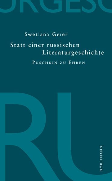 Cover von Statt einer russischen Literaturgeschichte